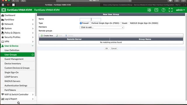 01 - Fortigate + FSSO + LDAP + Antivirus
