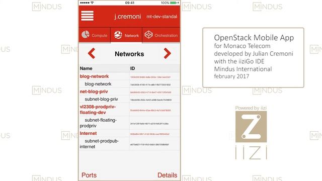 IIZI Open Stack demo