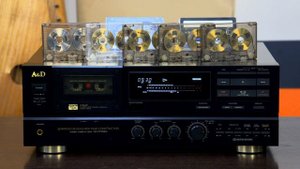 A&D GX-Z7100EX Stereo Cassette Deck 15Hz-22kHz, 3 HEAD.