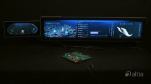 Altia Electric Vehicle Integrated Cockpit on MediaTek MT2715 SoC