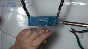 NM7039box - набор для сборки настольных электронных часов от Мастер Кит. Обзор, пайка, сборка.