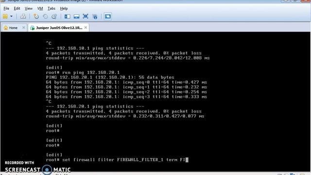 Basic Juniper Firewall Configuration.