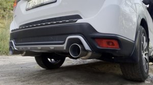 Fujitsubo Authorize S для Forester SK5 turbo. тёплый