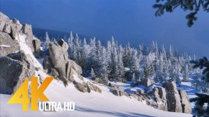 4K Aerial Footage - Bird's Eye View of Iremel Mountain, Russia - 1 Hour Drone Film with Music