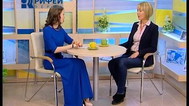 Утренний гость - Анна Климова, ген. директор ТК "Рифей-Пермь" смотреть онлайн