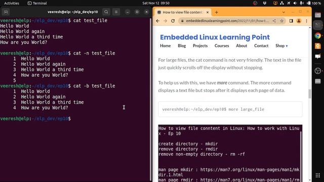 How to view file content in Linux: How to work with Linux - Ep 10