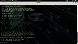 EMAIL SPAMMING AND MASS MAILER ATTACK WITH KALI LINUX bY Aadil 808