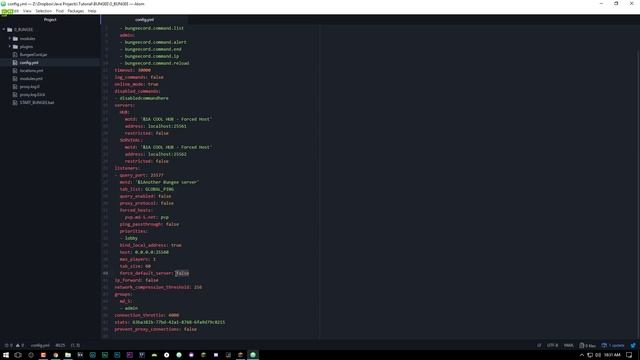 BungeeCord Coding Tutorial - Setting up the Server - Episode 1