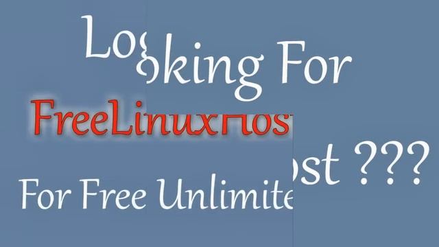 Free Linux Hosting
