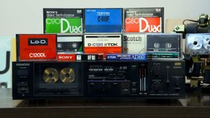 KENWOOD KX-880SRII ¥69,800(1984年発売) аппарат в версии SRII,  20Hz-22000Hz ±3dB. Япония.