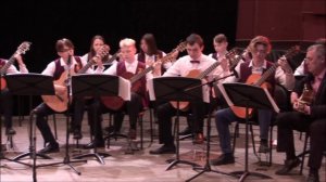 Дюк Эллингтон. "Караван". Аранжировка  Александра Виницкого для гитарного оркестра.