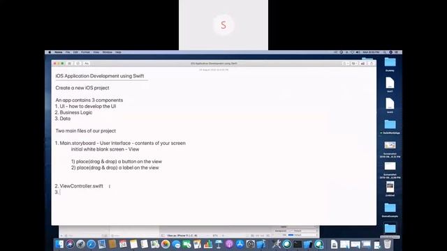 iOS Tutorial : How to make your first iOS App | iOS Application Development