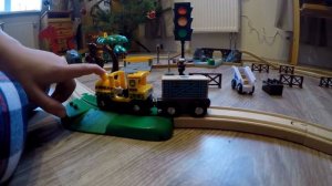 BRIO Railway cartoon, songs for children, мультфильм детская дорога брио.