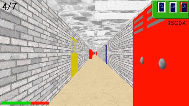 Old Baldi's Basics In Recreating It In Base Game! - Baldi's Basics Mod
