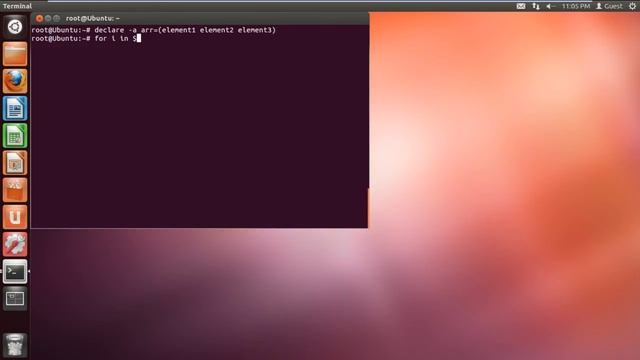 How to Write Bash For Loop Array