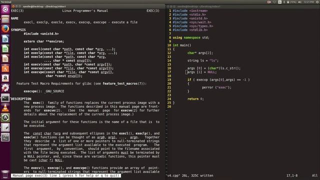 A Tutorial on Fork and execvp in C++