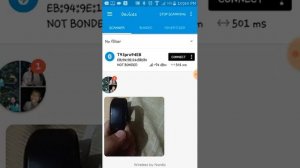 AF Hydro Smart Fitness Band doesn't connect on NRF Connect Application