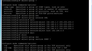 CISCO Creating Object Groups on a CISCO ASA Firewalls