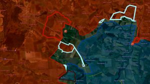 Карта боевых действий. В Курской области освобождены Матвеевка и Ольговка