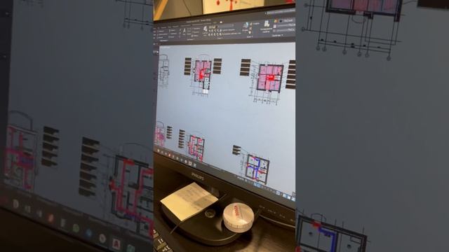 Проектирование в Autocad - отопление #shortvideo #shortsvideo #shorts #short #dabldom  #bim #revit