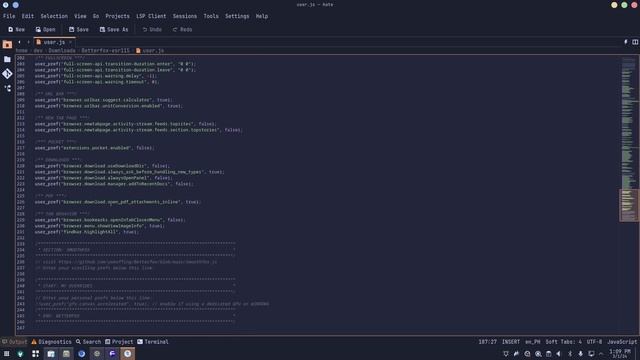 Install BetterFox With Floorp On Linux