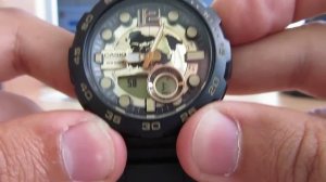 Casio AEQ-100BW-9A видео обзор и настройка