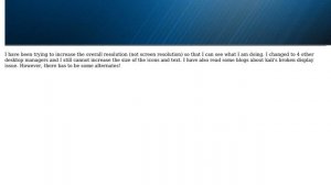 How to increase text size/icon size on Kali Linux?