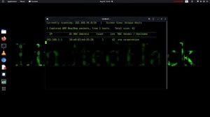 How to see if someone is unauthorizedly connected to wifi / Kali Linux 2020.3 / Netdiscover