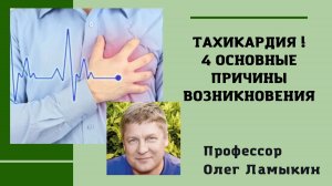 Тахикардия, основные причины. Проф. Ламыкин О.Д.