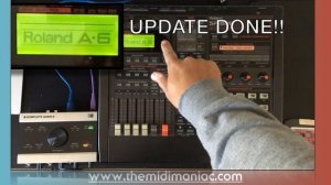 How-to convert Roland SP-808 into Roland A-6 Video Canvas