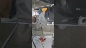 Монтаж детектора люфтов LMS 20.0 для осмотра грузовиков снизу