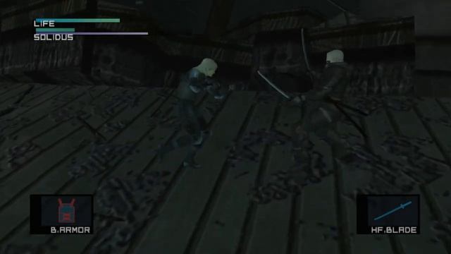 Metal gear Solid II. 15. Босс Солидус