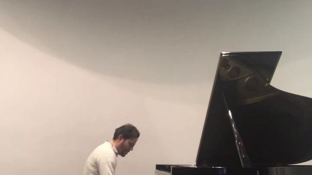 Antonio De Vanna: Ludwig van Beethoven - Piano Sonata op. 101 IV movement - rehearsal session. смотреть онлайн