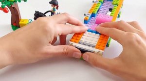 Lego Friends 41339 Autocaravana de Mia's Camper Van speed build & review 2018