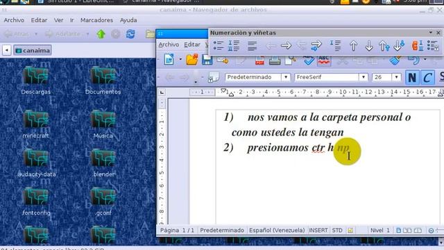 como encontrar la carpeta .minecraft en linux (canaima) смотреть онлайн