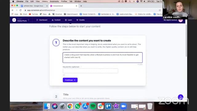 LAUNCHABLE: AI copywriting training