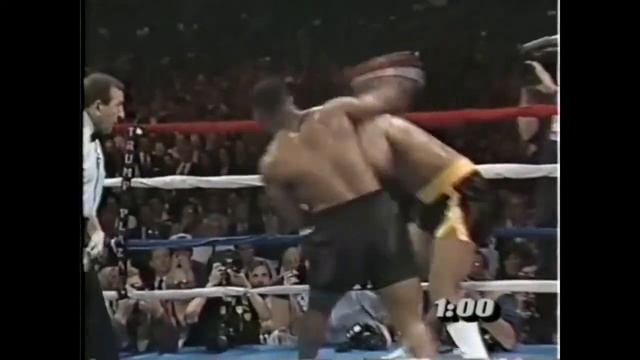 Myke Tayson VS Alex Stewart 1990. Легендарный Майк Тайсон против Алекс Стюард