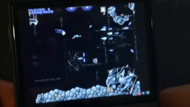 RG35XX Amiga A1200 T-Zer0 Gameplay UAE4ARM New core for GarlicOS