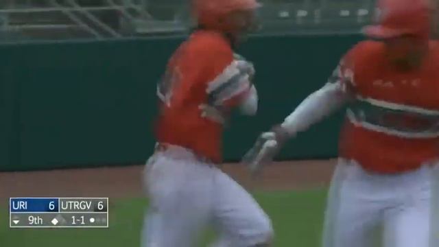 Jacob Hirsh UTRGV Baseball Walk-off single March 3 2019