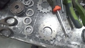 Лайвхак 😁 как установить звезду на мотор -колесо с барабанным тормозом