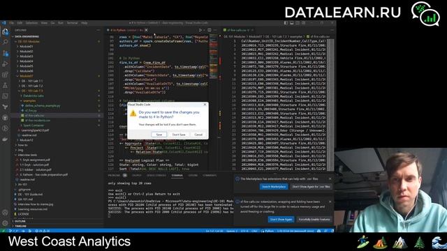 DATALEARN | DE - 101 | МОДУЛЬ 7-4 ЗНАКОМСТВО С SPARK API