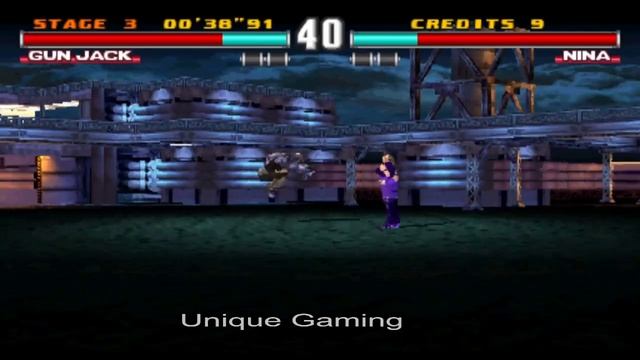 Gun Jack with TrueOgre Moves Gameplay - Tekken 3 смотреть онлайн