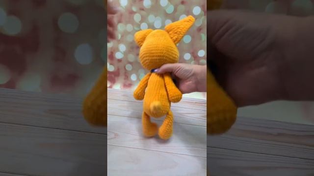 Плюшевый котёнок , связан в марафоне. Домашние животные по мк BEGEMOSHKA_TOYS.