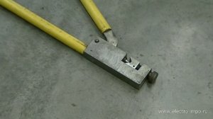 Как обжать наконечник вручную