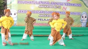 Tari Anak Lucu Jangkrik Genggong - Lagu Anak Anak Indonesia Dance Wisuda Anak TK An Nisa