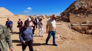 Тайны Египта_ Египтологи этого _не заметят_ - Странный блок в кладке пирамиды Унаса