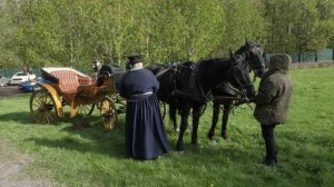 "Пара гнедых, запряженных зарею" - Калейдоскоп и Кевлар": съемка исторического сериала