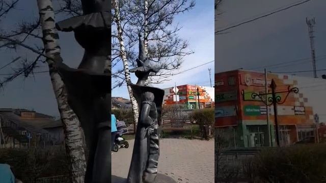 Шоколадная фея. Первый в мире #памятник шоколаду.г.Покров.