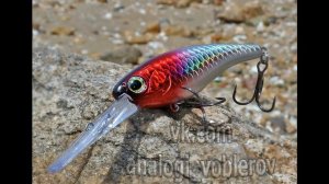 Копия воблера - Jackall Soul Shad "45/58/68 SP" - Джэкалл Шэд - с Алиэкспресс