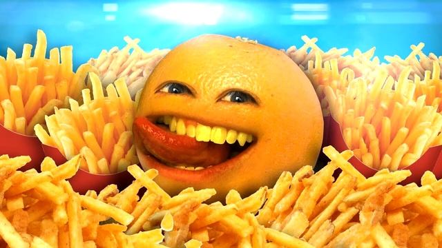 Annoying Orange - Fry-day (Rebecca Black Friday Parody)(1 Hour Loop) смотреть онлайн